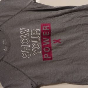 Girls under armour t shirt
